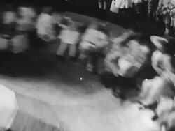 MONTAGE Luna Park Coney Island rides Stock Footage