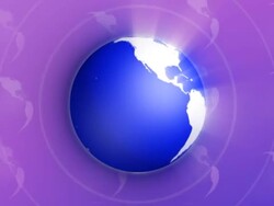 NTSC Planet Earth #1 Stock Footage