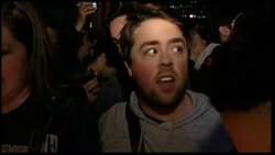 WRAP Americans react to death of bin Laden;  NY firefighters News Clip