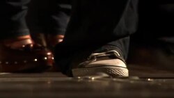 Dancing legs Stock Footage