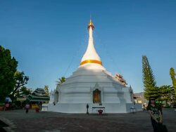 HD Time-lapse: Phra That Doi Kong Mu Temple Thailand Stock Footage