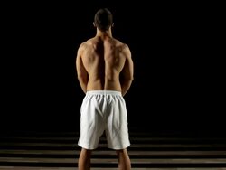 Kettlebell Exercise Stock Footage