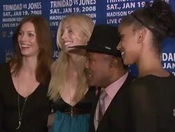 'Fight Week' Kickoff with Victoria's Secret Supermodel Selita Eubanks Stock Footage