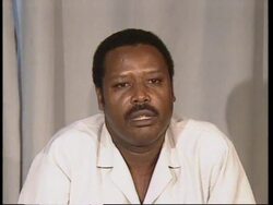 BURUNDI: MAJOR PIERRE BUYOYA WARNS AGAINST FOREIGN INTERVENTION News Clip
