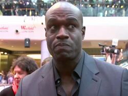 INTERVIEW: Steve Toussaint, on his character ,on being part of such a huge movie, on working in Morocco at the Prince of Persia Premiere UK at London England. (Footage by WireImage Video/GettyImages) Stock Footage