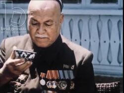 People of the Kolkhoz in the Fergana Valley. Uzbekistan, 1970 Stock Footage