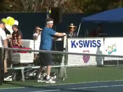 K-Swiss Global Tennis Showdown Stock Footage