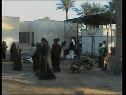 Bodies of those killed in car bomb at morgue News Clip