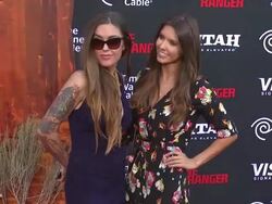 Audrina Patridge and Casey Patridge at "The Lone R Stock Footage