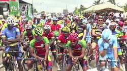CLEAN : Cycling/Gabon: Start of Tropicale Amissa Bongo News Clip