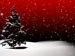 Loopable Christmas Tree V2 Stock Footage