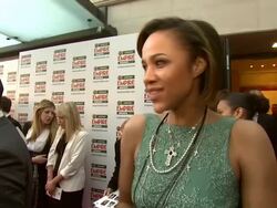 Zawe Ashton at the Jameson Empire Awards at London England. (Footage by WireImage Video/GettyImages) Stock Footage