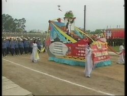 VIETNAM: HUE: 25TH  ANNIVERSARY OF LIBERATION News Clip