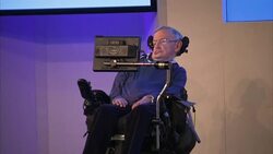 Professor Stephen Hawking addresses Headway conference News Clip