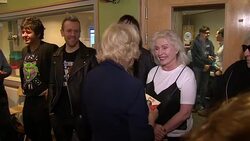 Camilla, Duchess of Cornwall visits BBC Radio 2 News Clip