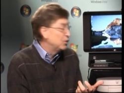 Bill Gates presentation to US Consumer Electronics Show News Clip