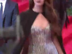 Lana Del Rey at "Schiaparelli And Prada: Impossible Conversations" Costume Institute Gala Stock Footage