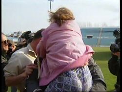 ALBANIA: ITALIAN HELICOPTERS EVACUATE WESTERNERS News Clip