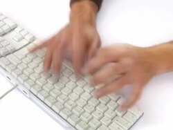 PAL: (fast) Typing Stock Footage