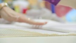 sewing workshop Stock Footage