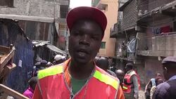 CLEAN : Nairobi: illegal and unsafe buildings demolished 2 News Clip