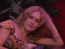 Woman on the couch Stock Footage