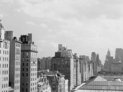 Looking down on Fifth Avenue, Manhattan Stock Footage