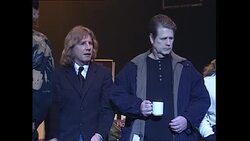 Status Quo & The Beach Boys pose for photos before their concert at the Brixton Academy News Clip