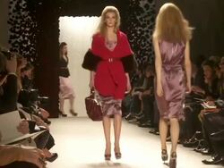 EVENT CAPSULE CLEAN: NINA RICCI: Paris Fashion Week A/W 2010 Stock Footage