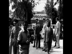 SYND 6 12 68 INTERNATIONAL OBSERVERS MEET NIGERIAN PRESIDENT GOWON IN LAGOS Instructional Video