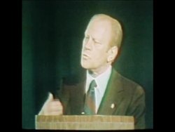 SYND 3 4 76 FORD REAGAN SPEECHES News Clip