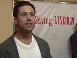INTERVIEW - Zach Sale on coming out to see the film, cinecollage and working with Tyler Perry at 'Saving Lincoln' World Premiere on 2/13/2013 in Glendale, CA.  Stock Footage