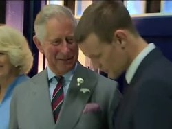 Prince Charles And Camilla With Dr Who Stars News Clip