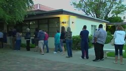 Arizona Voters Wait in Long Lines at Polls News Clip