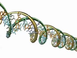 DNA Molecule Model - HD1080 Stock Footage