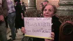 CLEAN : Armenian Egyptians commemorate 100th anniversary of massacres News Clip