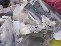 Pile of Waste TILT UP Stock Footage