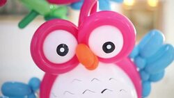 owl decoration Stock Footage