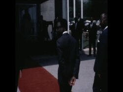 SYND 29-1-70 HEADS OF STATE ARRIVE IN CAMEROON FOR OCAM SUMMIT News Clip