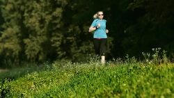 Jogging Stock Footage