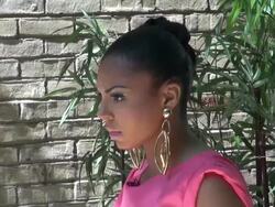 Ashanti at the 'LIVE! With Kelly' studio in New York, NY, on 06/28/12 (Getty Images Entertainment Video) Stock Footage