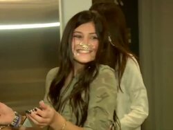 Kris Jenner, Kendall Jenner, Kylie Jenner at the Kendall Jenner And Sony PlayStation Celebrate Their 15th Birthday at Hidden Hills CA. (Footage by WireImage Video/GettyImages) Stock Footage