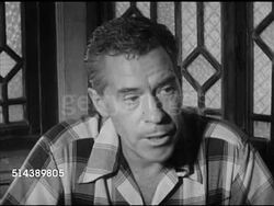 1953: BANGKOK, THAILAND: CHINATOWN: TU WS Post Publishing bilingual sign, expatriate Alexander MacDonald (1908-2000) sitting w/ Chinese businessman Yun Chu Ting (Thai: Kosol Huntrakul), member of commission on Overseas Affairs of Republic of China. Instructional Video