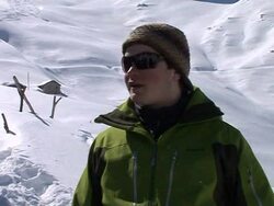 CLEAN: Skiing off-off-piste....on Turkey's eastern slopes News Clip