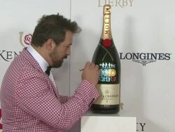 Joey Fatone at  Moet & Chandon Toasts The 139th Kentucky Derby Stock Footage