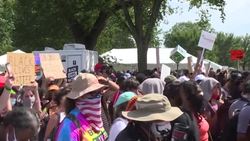 CLEAN : Martin Luther King III attends anti-racism protest in US capital News Clip