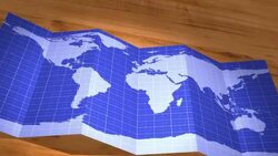 world map connections Stock Footage