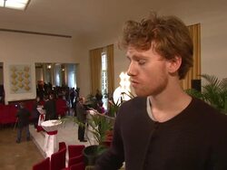 59th Berlin Film Festival: Shooting Stars Event Stock Footage