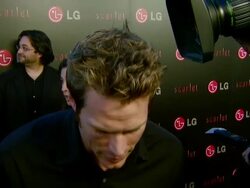 LG ElectronicsÂ’ (LG) launch of the Scarlet HD TV series Stock Footage