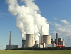 HD Coal Power Plant Stock Footage